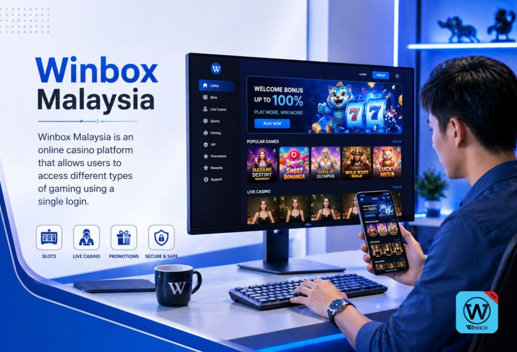 Winbox Malaysia Login – Your Ultimate Guide to Easy, Secure Account Access 2 people siting infront of the computer looking at winbox malaysia official website