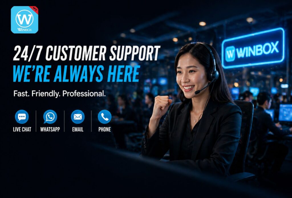 Guide to Official Winbox Download | APK and iOS Login 2026 6 winbox customer service serving players 24/7