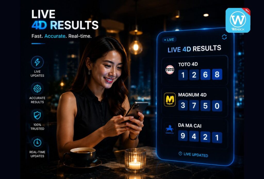 Latest 4D Results Malaysia Today: Live Da Ma Cai, Live Magnum and Toto 4D Result 7 Mobile app for live 4D lottery results with accurate updates and trusted services.