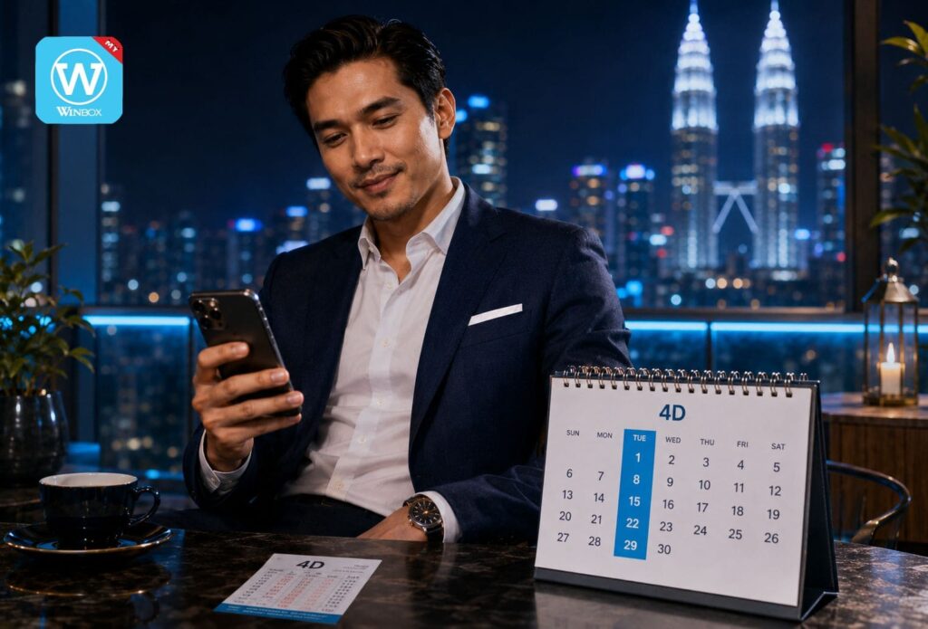4D Special Draw Malaysia: Complete 2026 Guide 3 Man checking 4D special draw dates on a phone beside a calendar with Tuesday highlighted