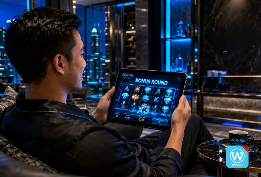 Free Slot Game vs. Real Money Slot: Which Online Casino Game Is Better? 3 Player testing free slot bonus round on tablet before switching to real money gameplay