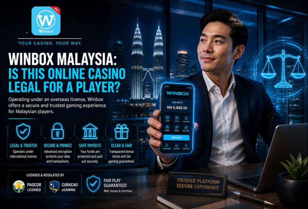 Legal status Malaysia online gaming Winbox safe play: Is Winbox Malaysia legal
