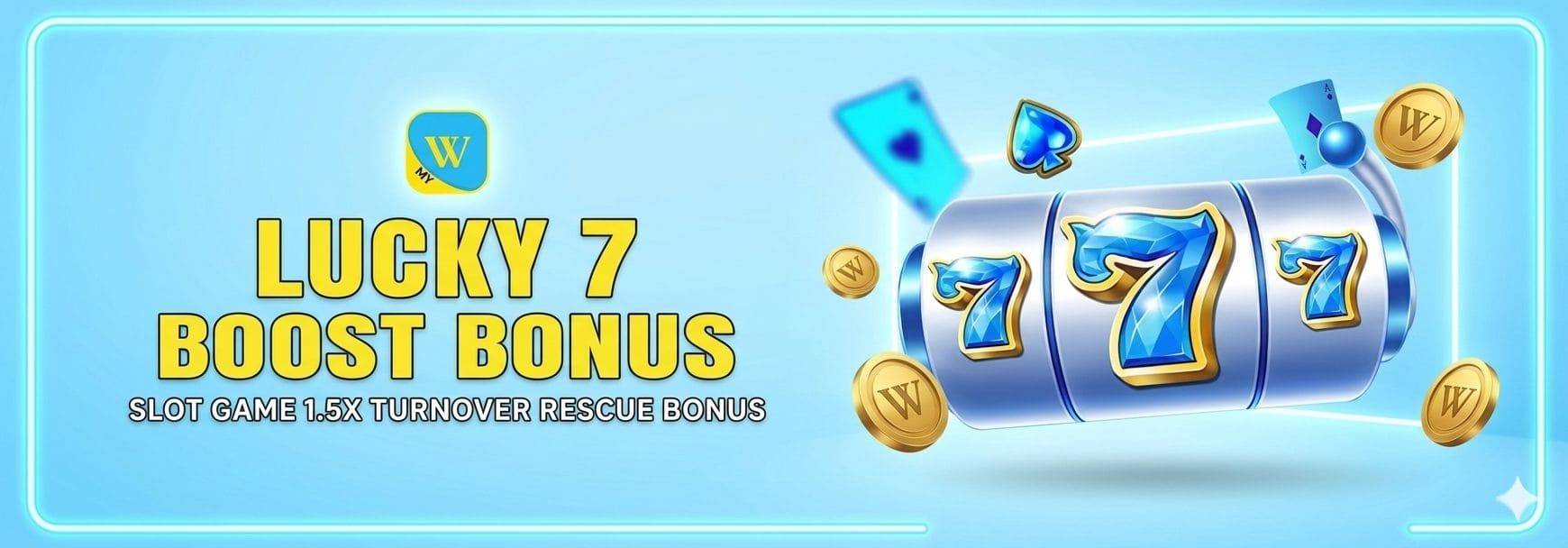 lucky boost bonus home banner